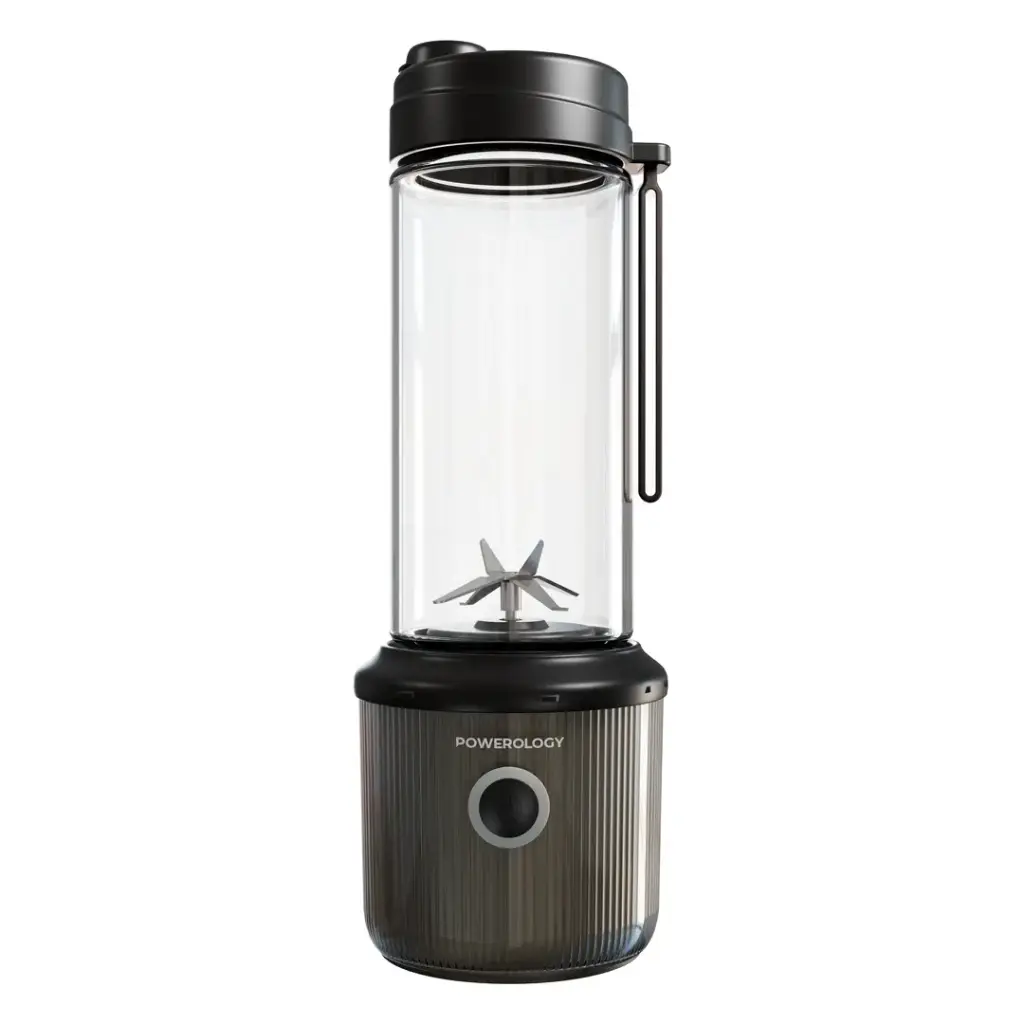 POWEROLOGY PRESS AND REFRESH PORTABLE BLENDER BLACK PSM013BK - Image 3
