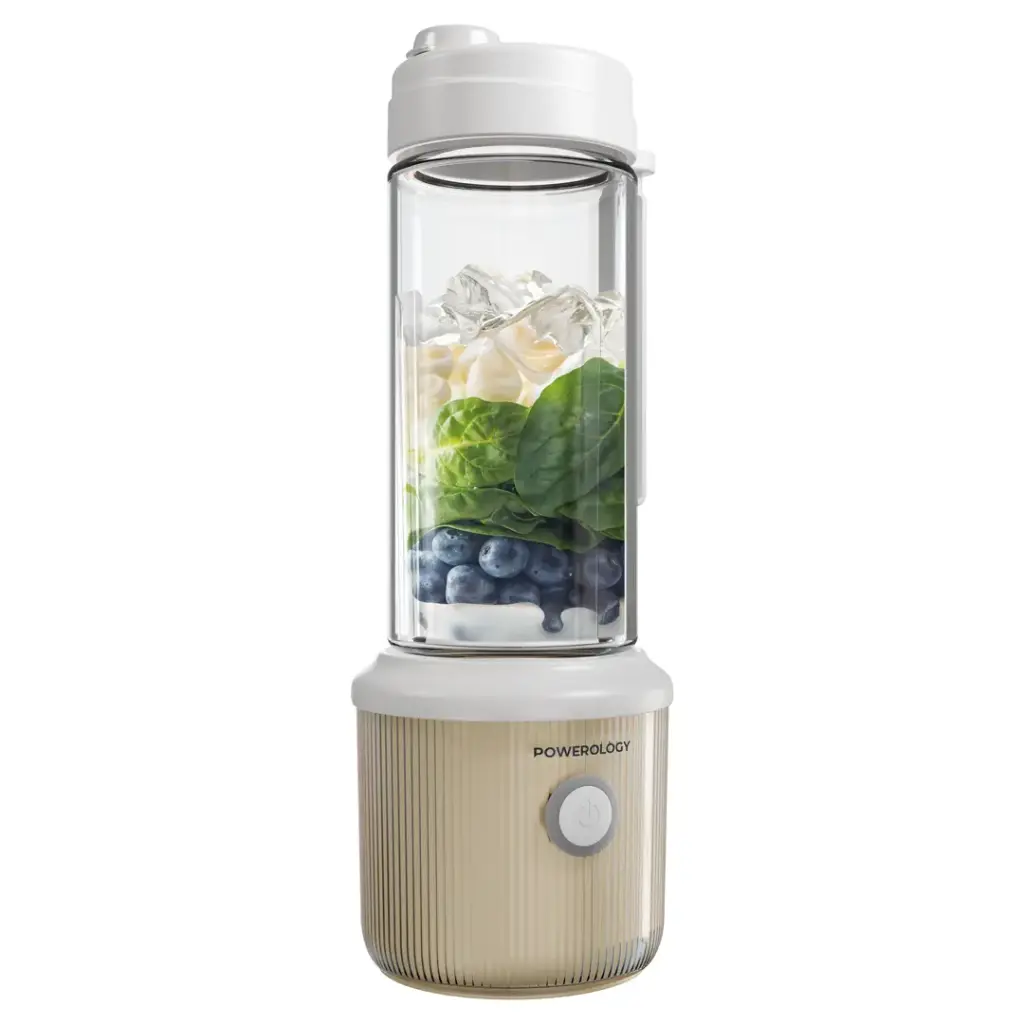 POWEROLOGY PRESS AND REFRESH PORTABLE BLENDER WHITE PSM013WH - Image 4