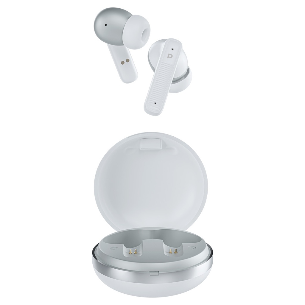 POWEROLOGY QUAD ENC TRUE WIRELESS BUDS WHITE PWLAU006WH - Image 3