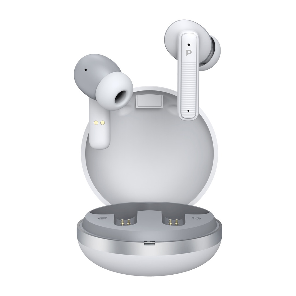 POWEROLOGY QUAD ENC TRUE WIRELESS BUDS WHITE PWLAU006WH - Image 4