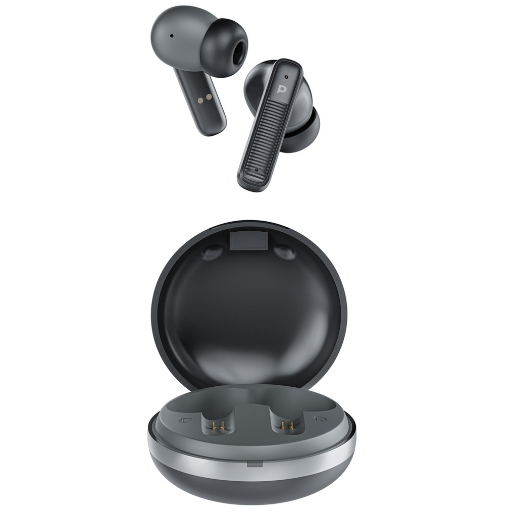 POWEROLOGY QUAD ENC TRUE WIRELESS BUDS BLACK PWLAU006BK - Image 4