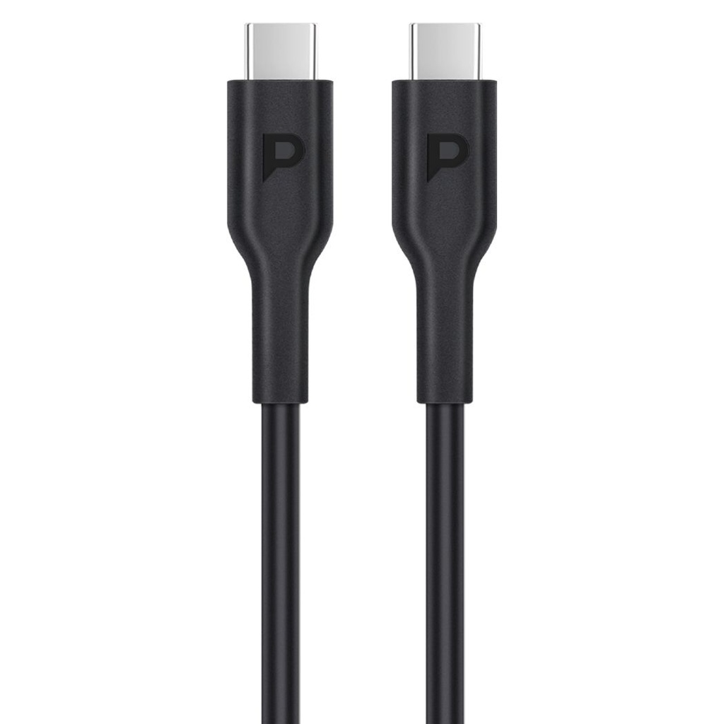 POWEROLOGY ULTRA QUICK DUAL USB C WITH USB A CAR CHARGER 130W BLACK - Image 2
