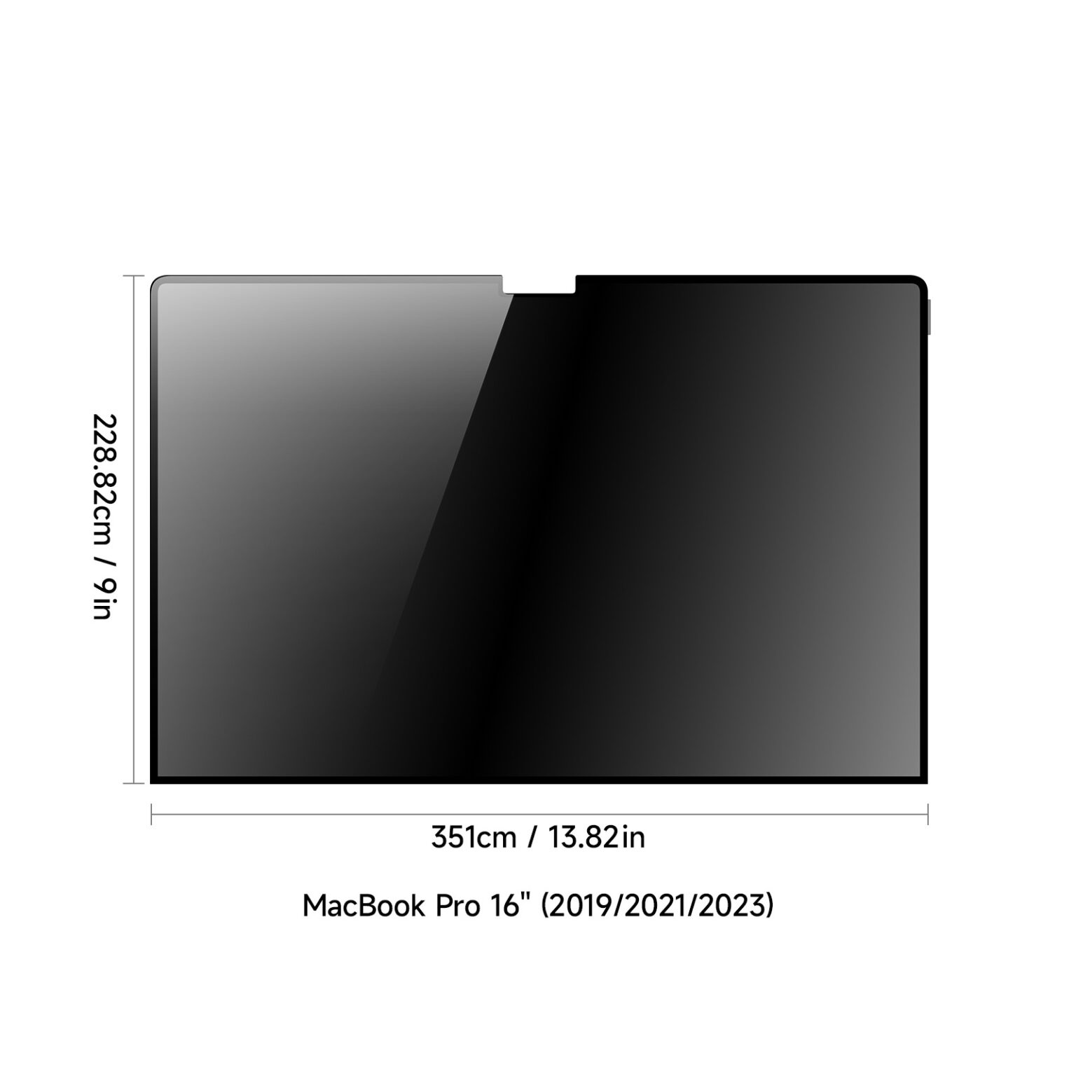 DUXDUCIS MACBOOK AIR 13.6 LENO SERIES SCREEN PROTECTOR PRIVACY DNM0002 - Image 10