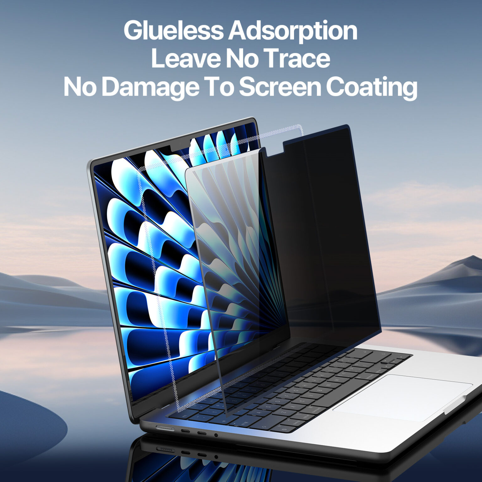 DUXDUCIS MACBOOK AIR 13.6 LENO SERIES SCREEN PROTECTOR PRIVACY DNM0002 - Image 4