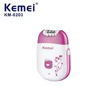 KEMEI WOMEN BODY HAIR TRIMMER MINI PROFESSIONAL MINI HAIR PLUCKER FOR LADIES KM-6203 - Image 5