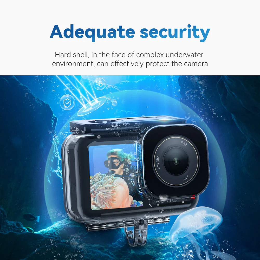TELESIN ACTION 5 PRO WATERPROOF CASE OA-WTP-003 - Image 5