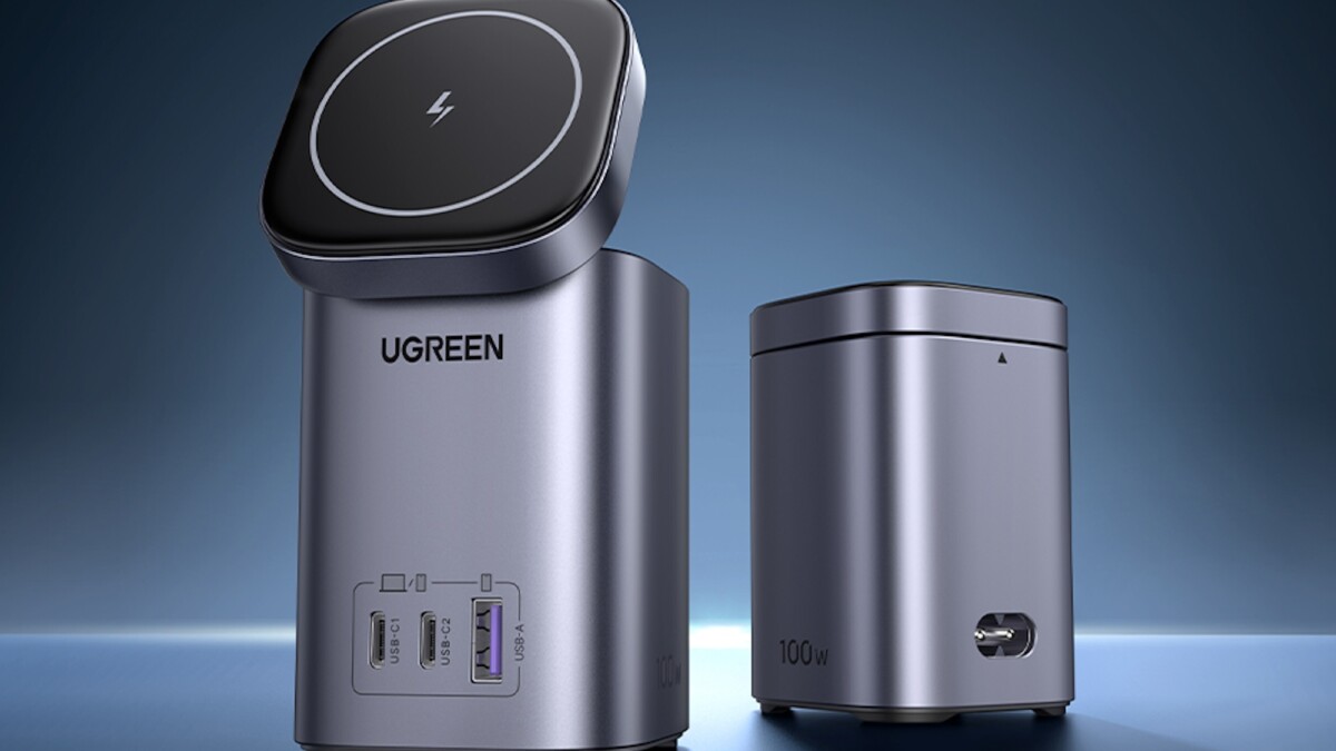 UGREEN NEXODE 100W 2 IN 1 GAN DESKTOP CHARGER 15169 - Image 4