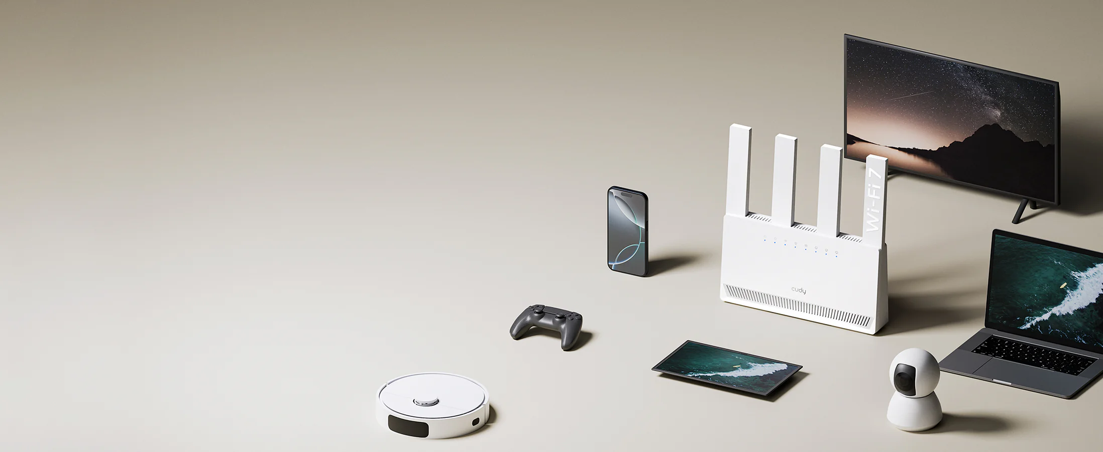 CUDY BE3600 GIGABIT WIFI 7 ROUTER WR3600E - Image 6