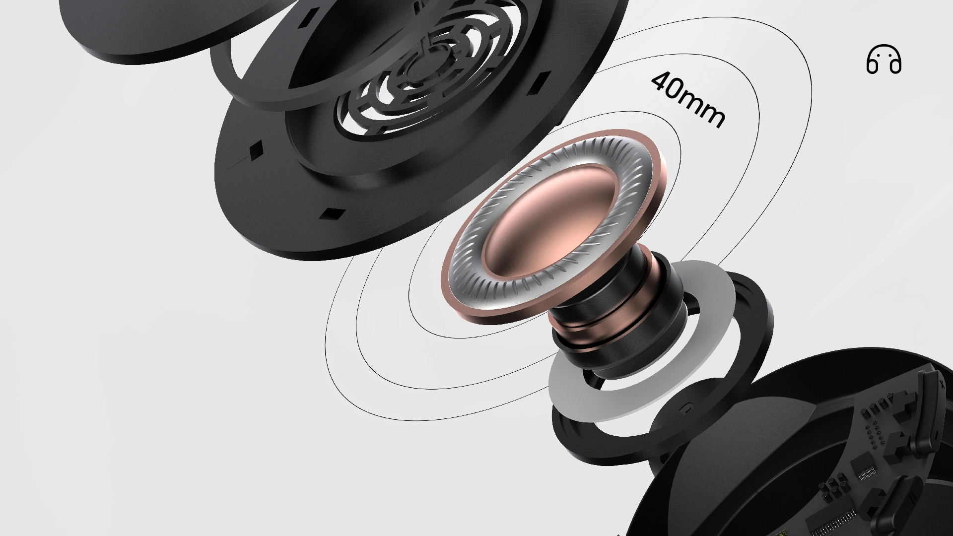 HONOR CHOICE VZ SPORT MATE HEADPHONE BLACK RS-ME01 - Image 8