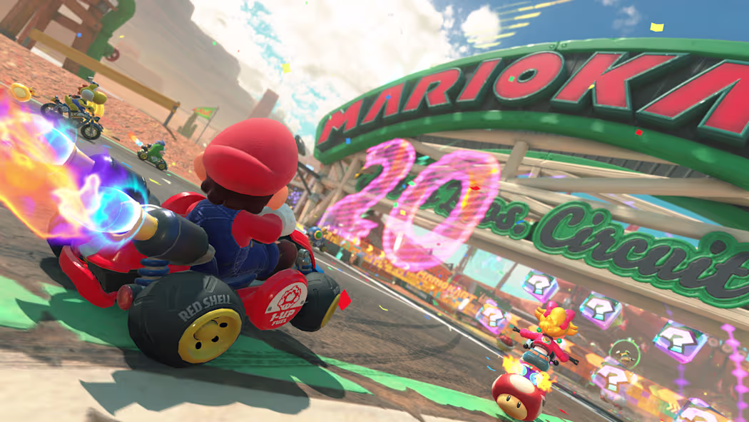 NINTENDO SWITCH MARIO KART WORLD GAMING CD - Image 2