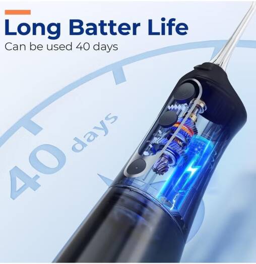 BITVAE CORDLESS ORAL CARE IRRIGATOR BLACK GOLD BV-C6 - Image 4