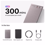 PLAUD NOTE TRANSCRIBE AI VOICE RECORDER SUMMARIZE STARLIGHT NB-100 - Image 2