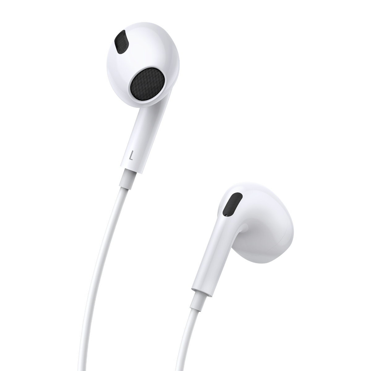 BASEUS ENCOK H17 3.5MM LATERAL IN EAR WIRED EARPHONE WHITE - Image 7