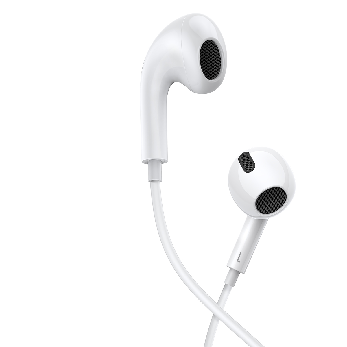 BASEUS ENCOK H17 3.5MM LATERAL IN EAR WIRED EARPHONE WHITE - Image 9