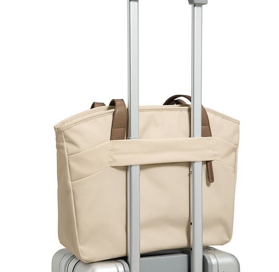 TOMTOC VERSATILE T23 LAPTOP TOTE BAG KHAKI T23S1K1 - Image 8