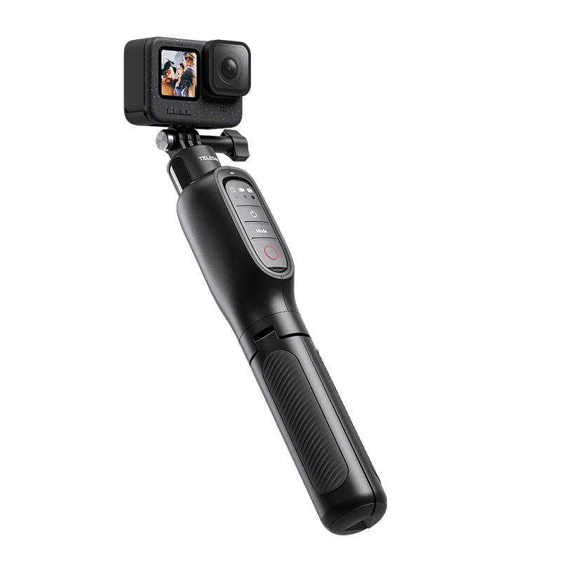 TELESIN GOPRO HERO 13 RECHARGEABLE SHORTY TRIPOD WITH REMOTE CONTROL S1-CSS-01-TGP - Image 4