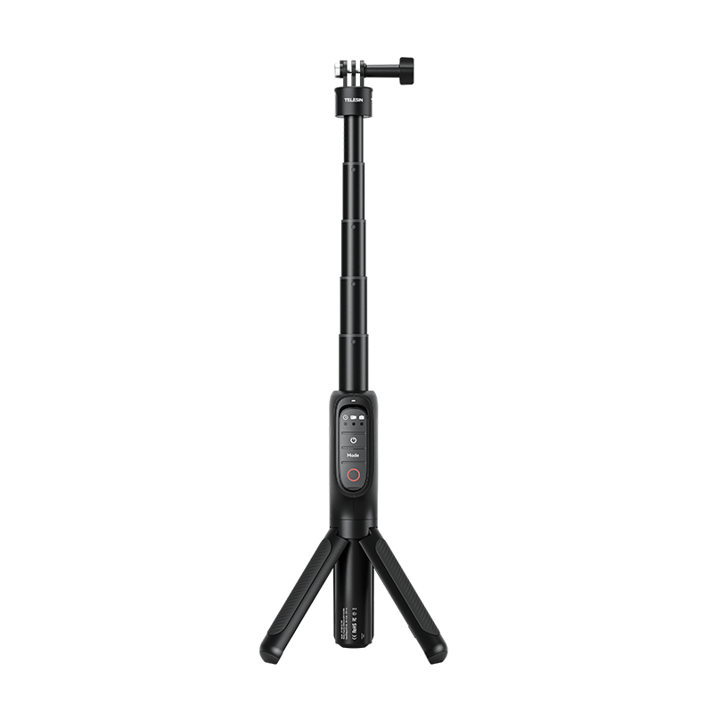 TELESIN GOPRO HERO 13 RECHARGEABLE SHORTY TRIPOD WITH REMOTE CONTROL S1-CSS-01-TGP - Image 3