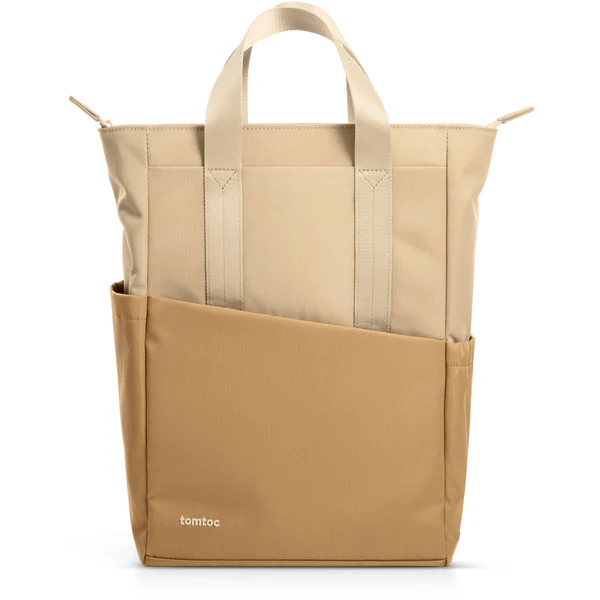 TOMTOC SLASH T63 LAPTOP BACKPACK SAND BROWN T63M1K1 - Image 3