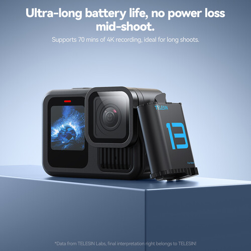 TELESIN GOPRO HERO 13 BATTERY S0-BTR-06-TGP - Image 6