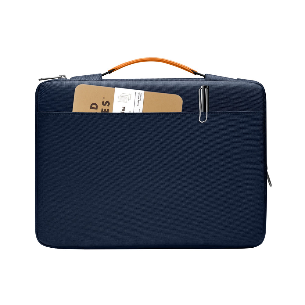 TOMTOC DEFENDER A14 13.5-14 INCH LAPTOP BRIEF CASE NAVY BLUE A14F2B2 - Image 2