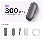 PLAUD NOTEPIN AI VOICE RECORDER COSMIC GRAY - Image 9