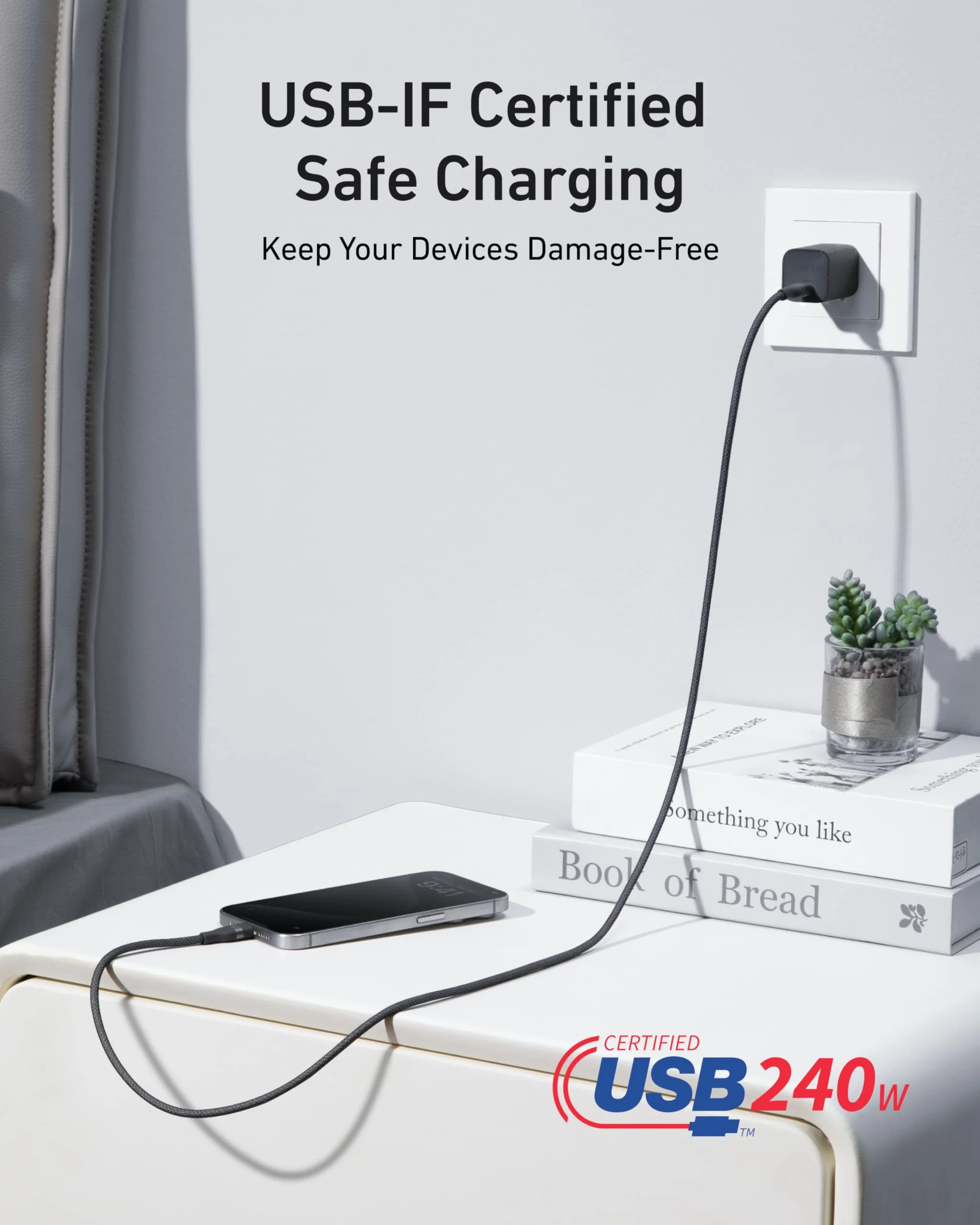 ANKER USB-C TO LTG PCR BRAIDED 6FT A82B2012 - Image 7