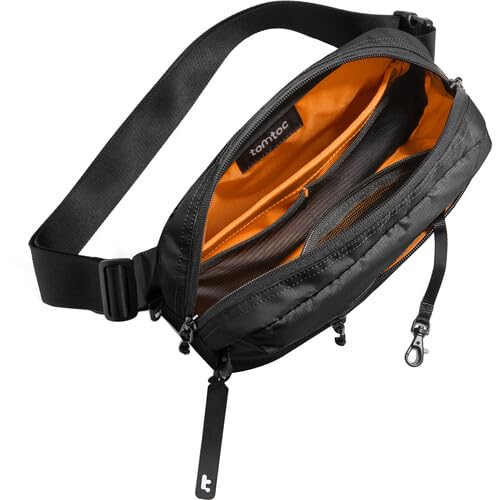 TOMTOC AVIATOR T35 SLING BAG BLACK T35M1D1 - Image 3
