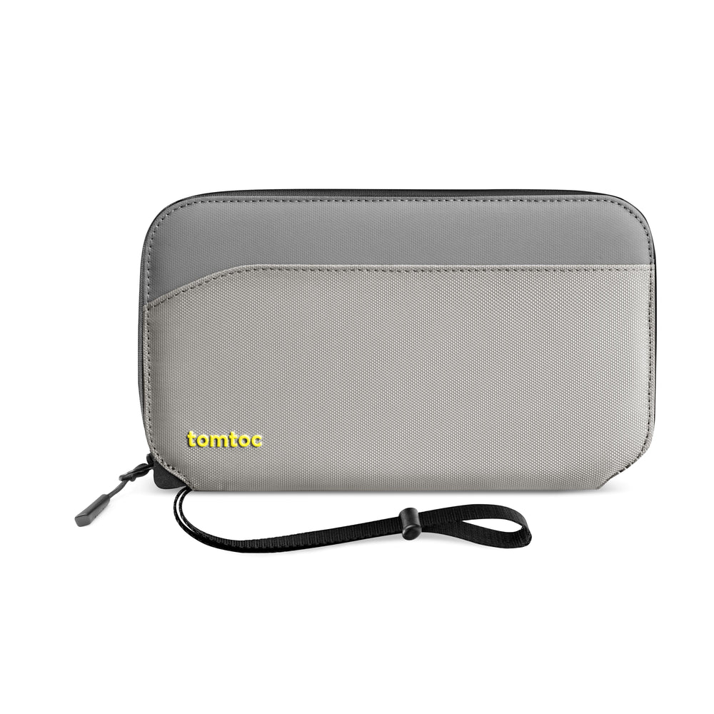 TOMTOC NAVIGATOR T03 PASSPORT HOLDER GRAY T03M1G1 - Image 4