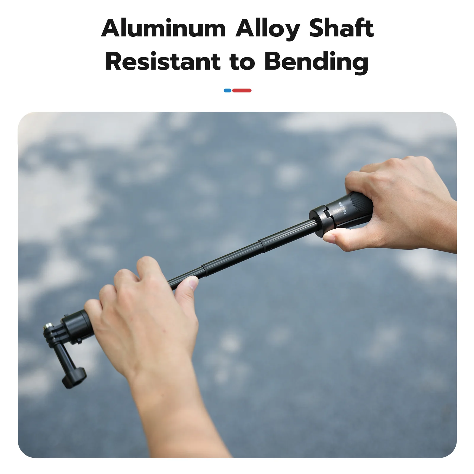 TELESIN QUICK RELEASE SELFIE STICK MINI TRIPOD S1-MNP-02 - Image 4