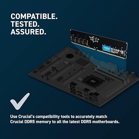 CRUCIAL BASICS RAM DESKTOP DDR5 16GB 4800 CB15GU4800 - Image 7