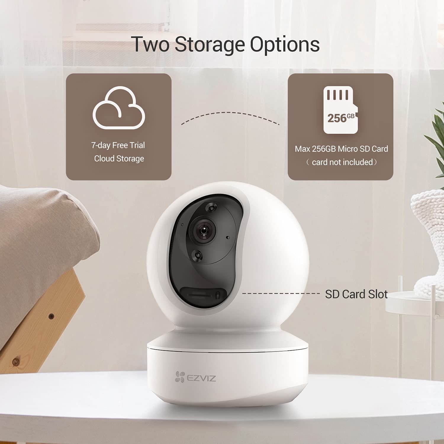EZVIZ SMART HOME CAMERA FULL HD 4K TY1 CS-TY1 PRO - Image 9