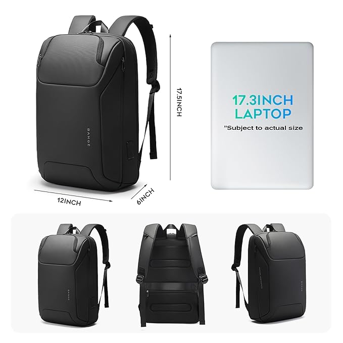 BANGE BACKPACK BLACK BG-7802 - Image 4