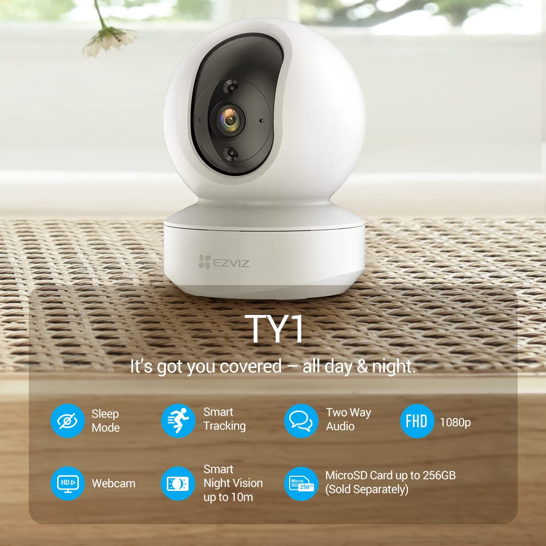 EZVIZ SMART HOME CAMERA FULL HD 4K TY1 CS-TY1 PRO - Image 2