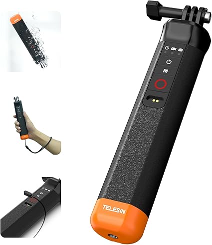 TELESIN FLOATING HAND GRIP WITH REMOTE CONTROL S4-FHG-01-TGP - Image 2