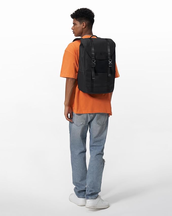 TOMTOC VINTPACK TA1 22L LAPTOP BACKPACK DARK TA1M1D2 - Image 6