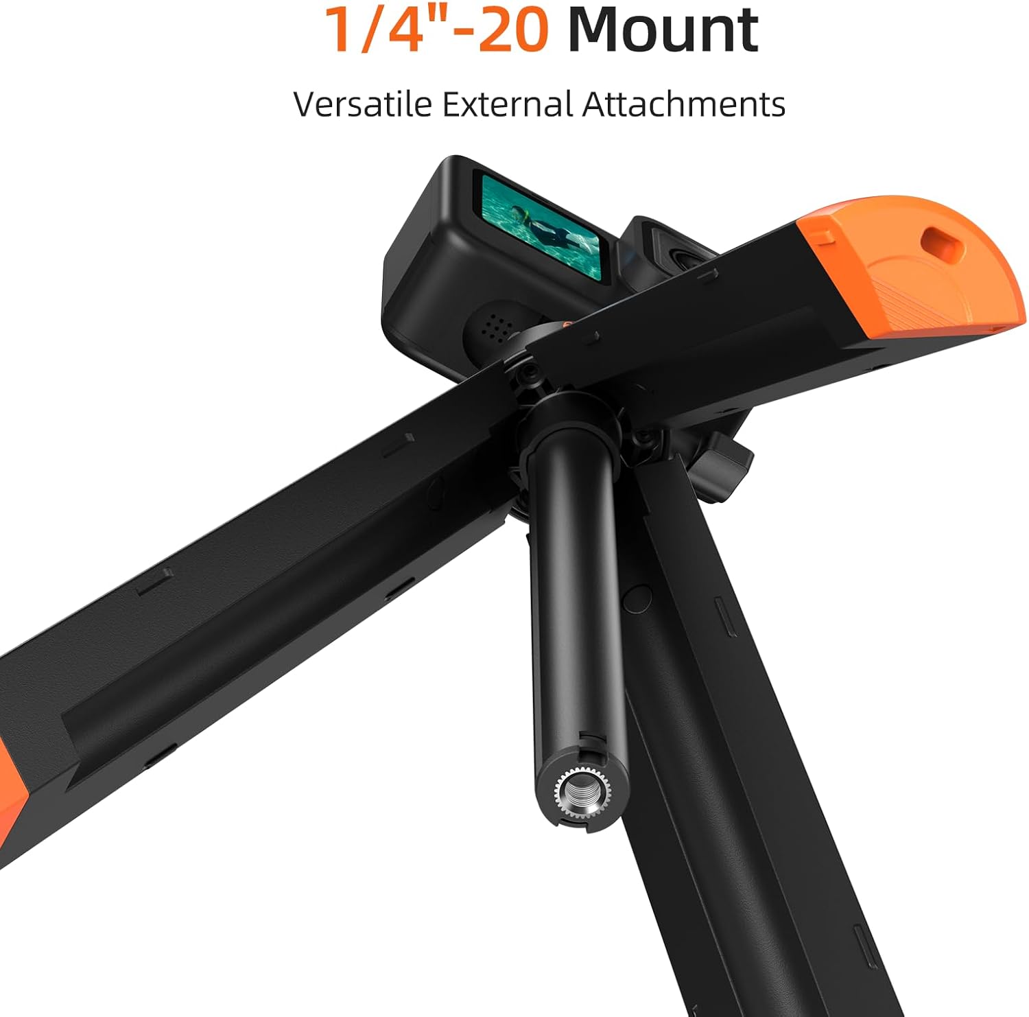 TELESIN FLOATING TRIPOD SELFIE STICK S1-TSS-02 - Image 7