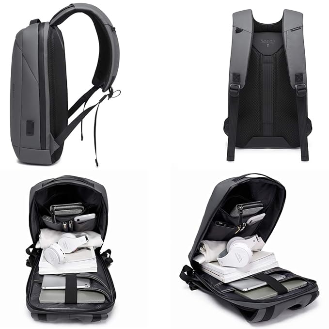 BANGE BACKPACK GRAY BG-22188 - Image 3
