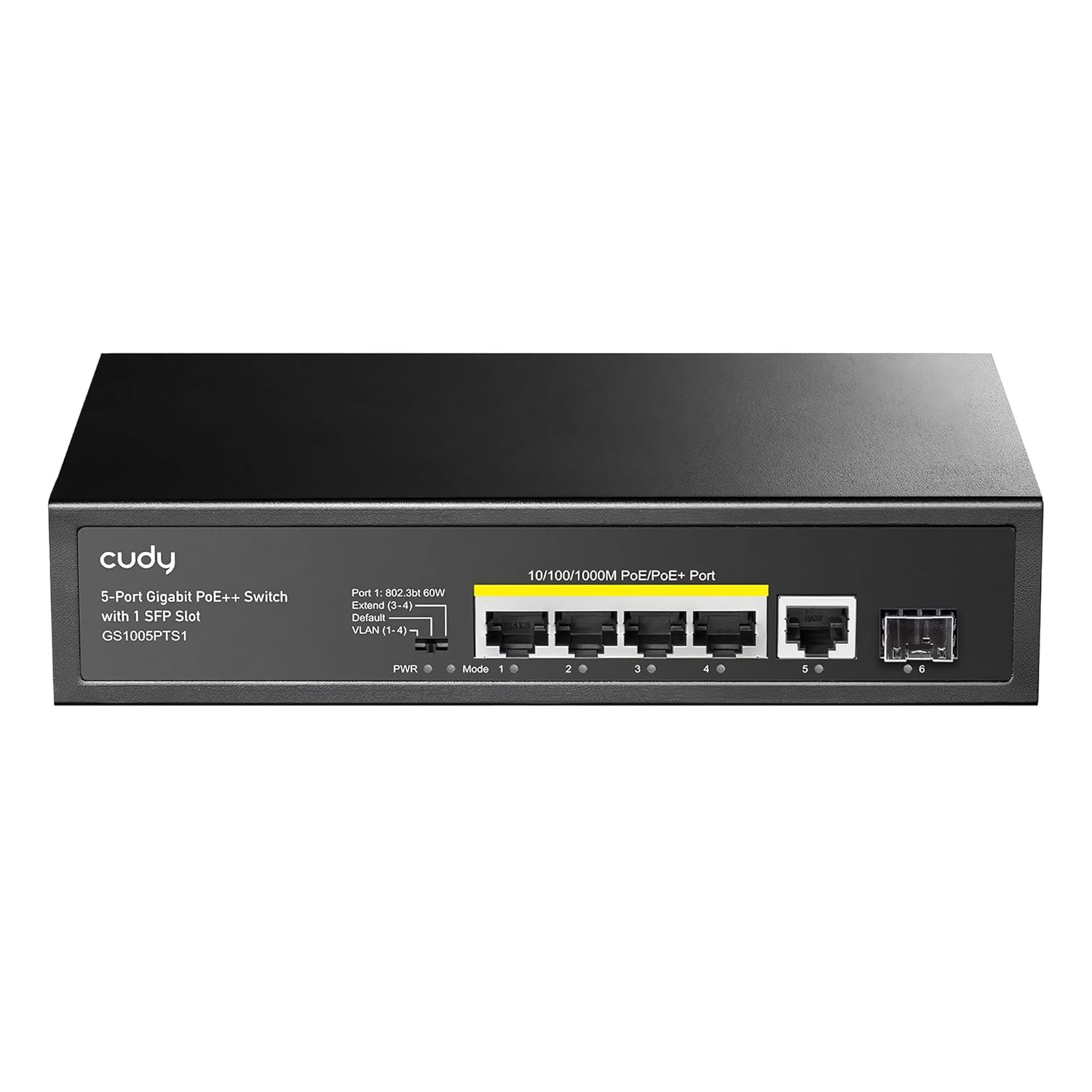 CUDY GS1005P 5 PORT GIGABIT ETHERNET UNMANAGED POE+ SWITCH GS1005P - Image 2