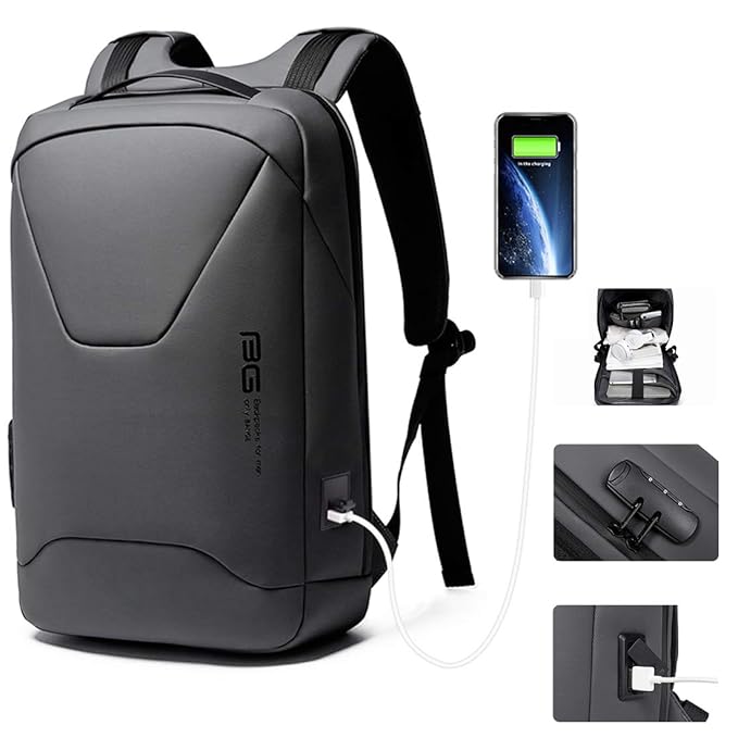 BANGE BACKPACK GRAY BG-22188 - Image 2