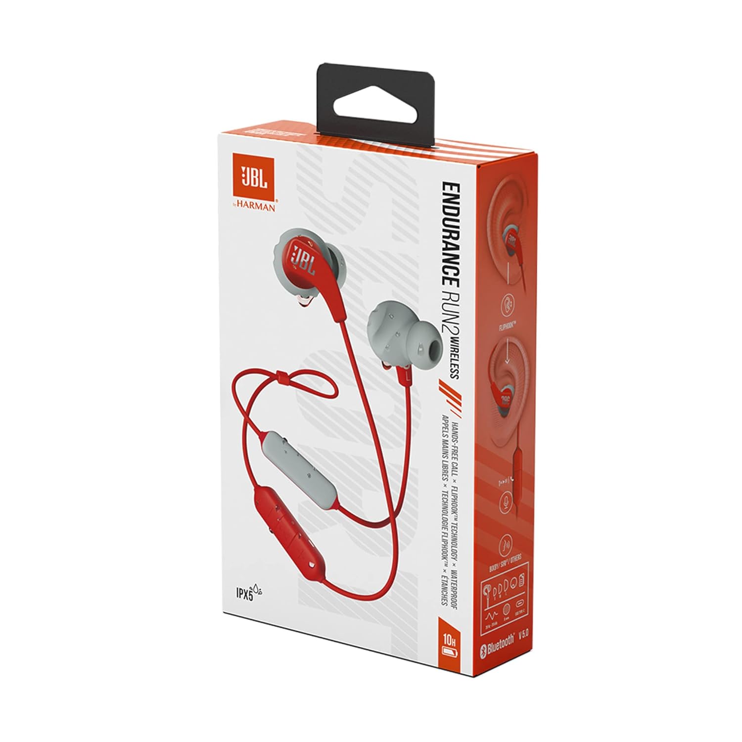 JBL ENDURANCE RUN 2 WIRLESS HEADPHONE RED - Image 8