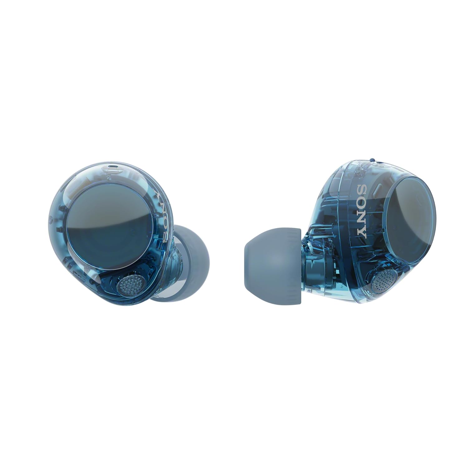 SONY WIRELESS NOISE CANCELLING STEREO EARBUDS GLASS BLUE WF-C710N/LZ - Image 2