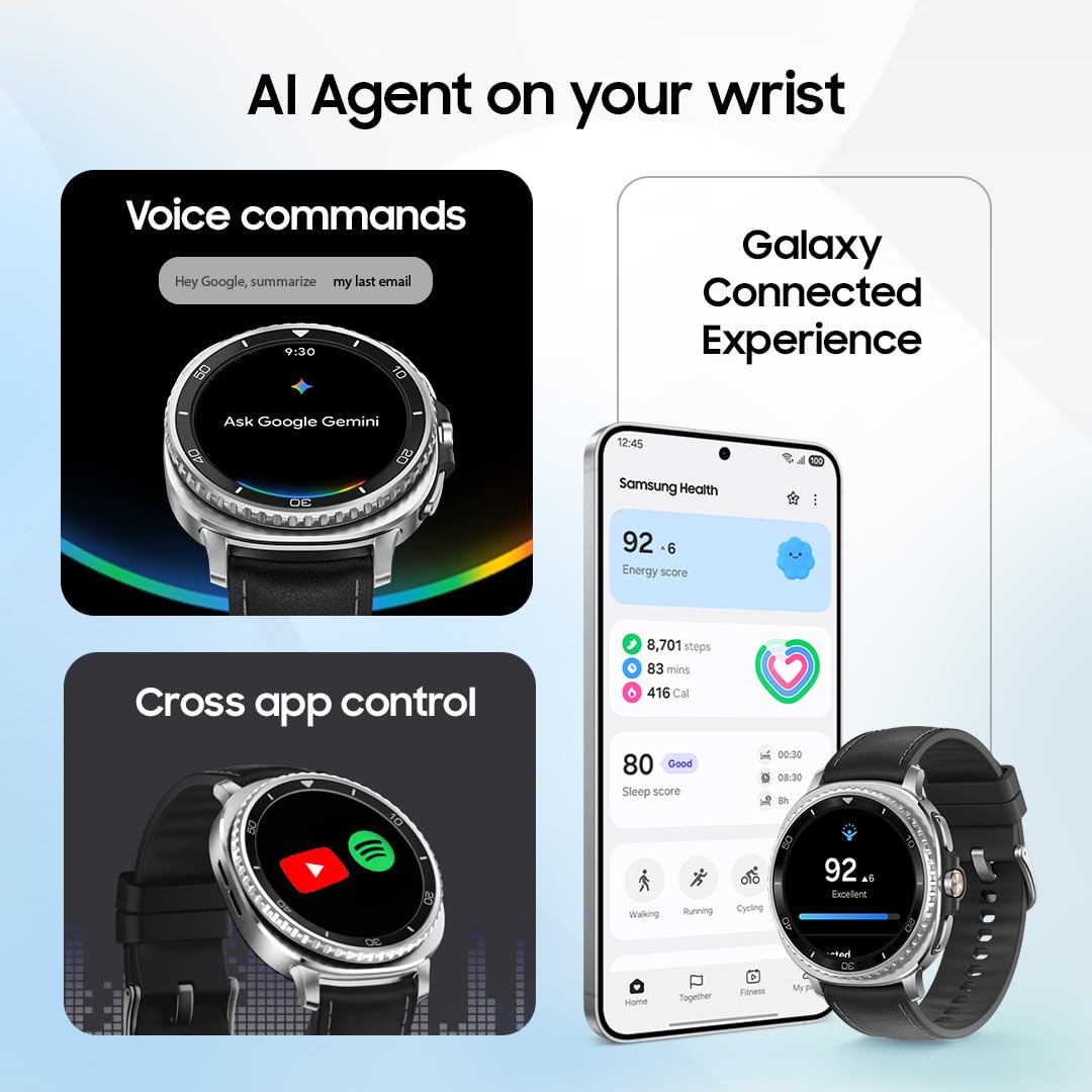 SAMSUNG GALAXY WATCH 8 CLASSIC LTE 46MM BLACK SM-L505FZKAXSG - Image 8