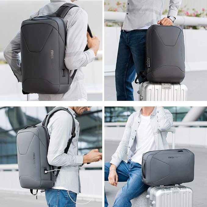 BANGE BACKPACK GRAY BG-22188 - Image 7