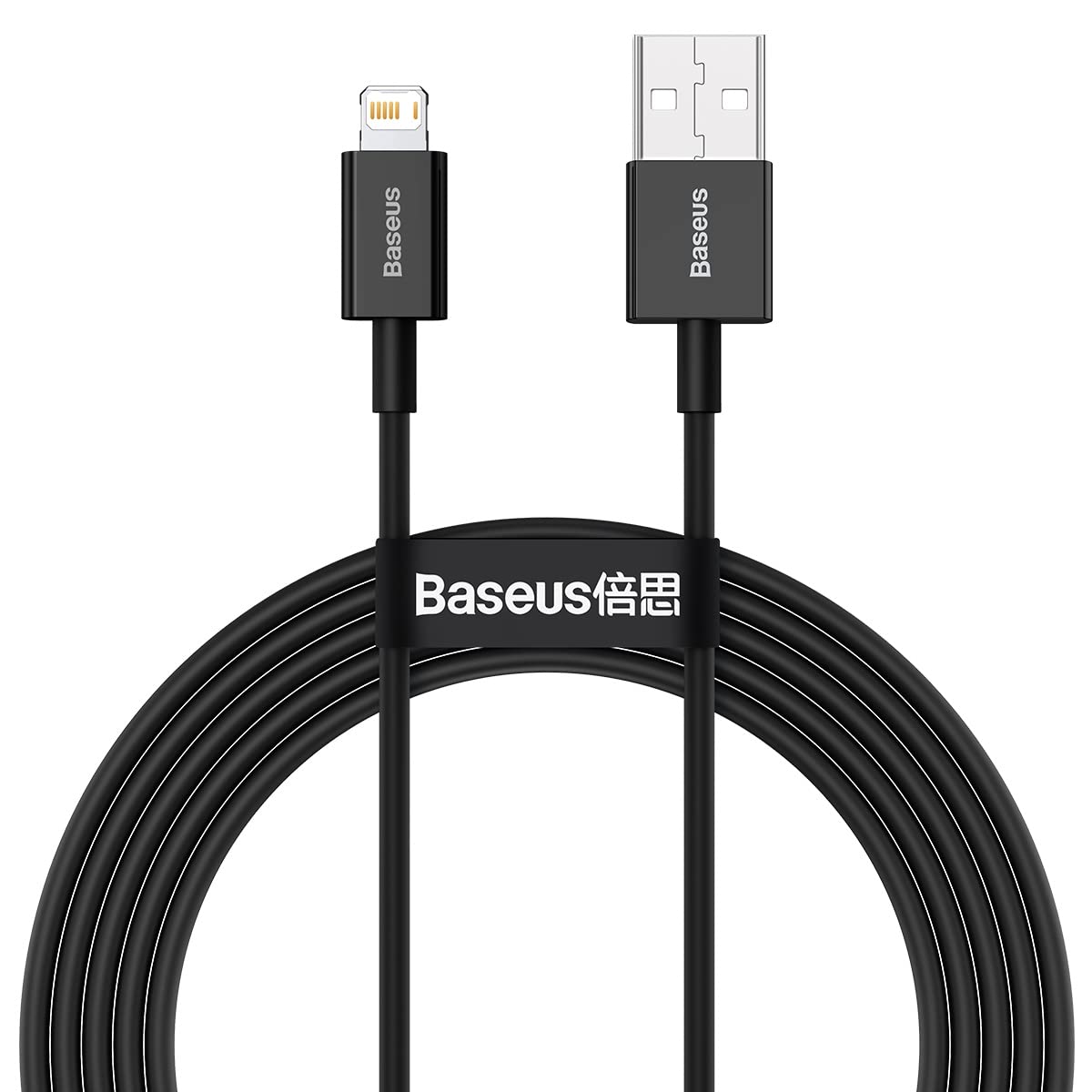 BASEUS USB TO MICRO 2A DATA CABLE 1M BLACK - Image 2