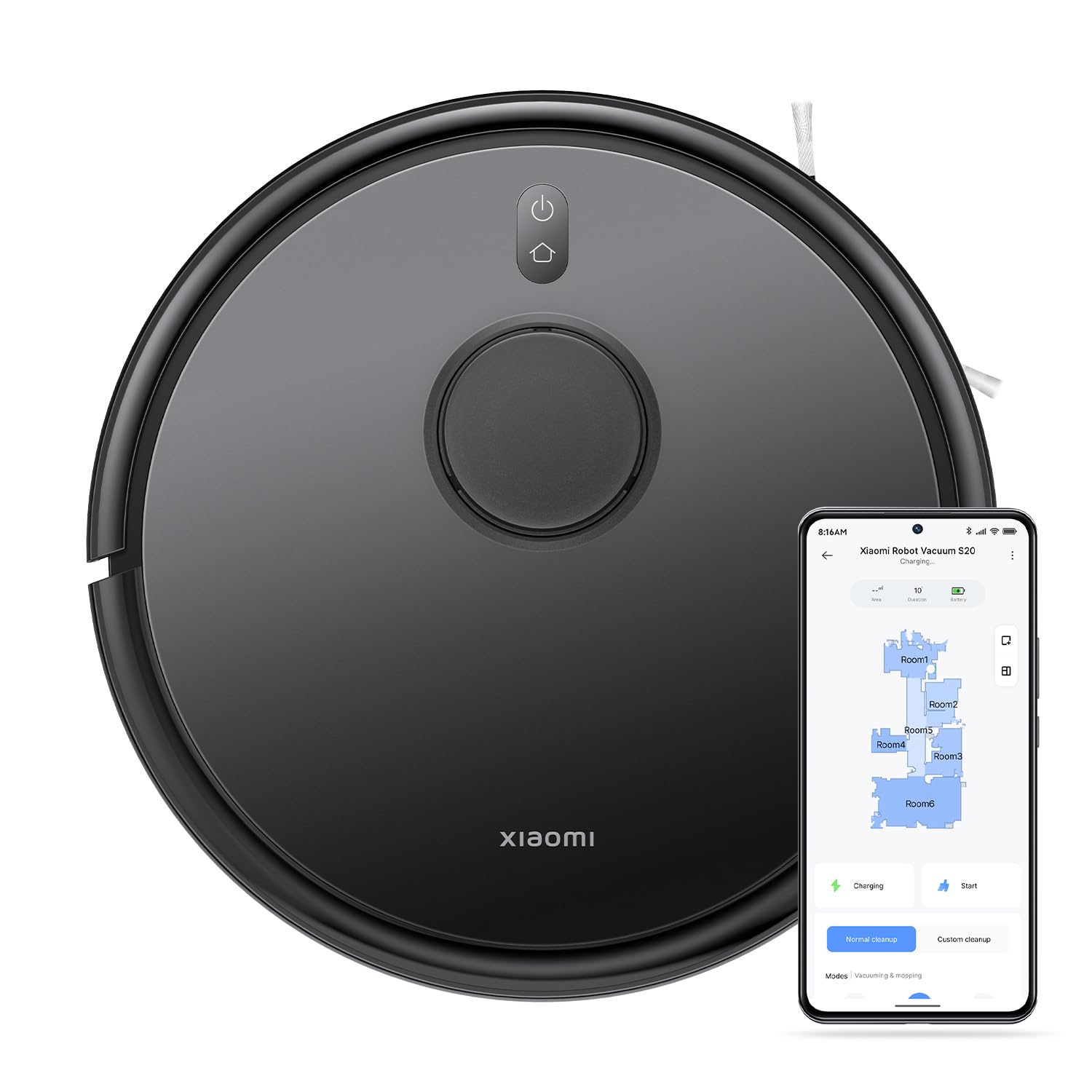 XIOAMI ROBOT VACUUME BLACK S20 - Image 3