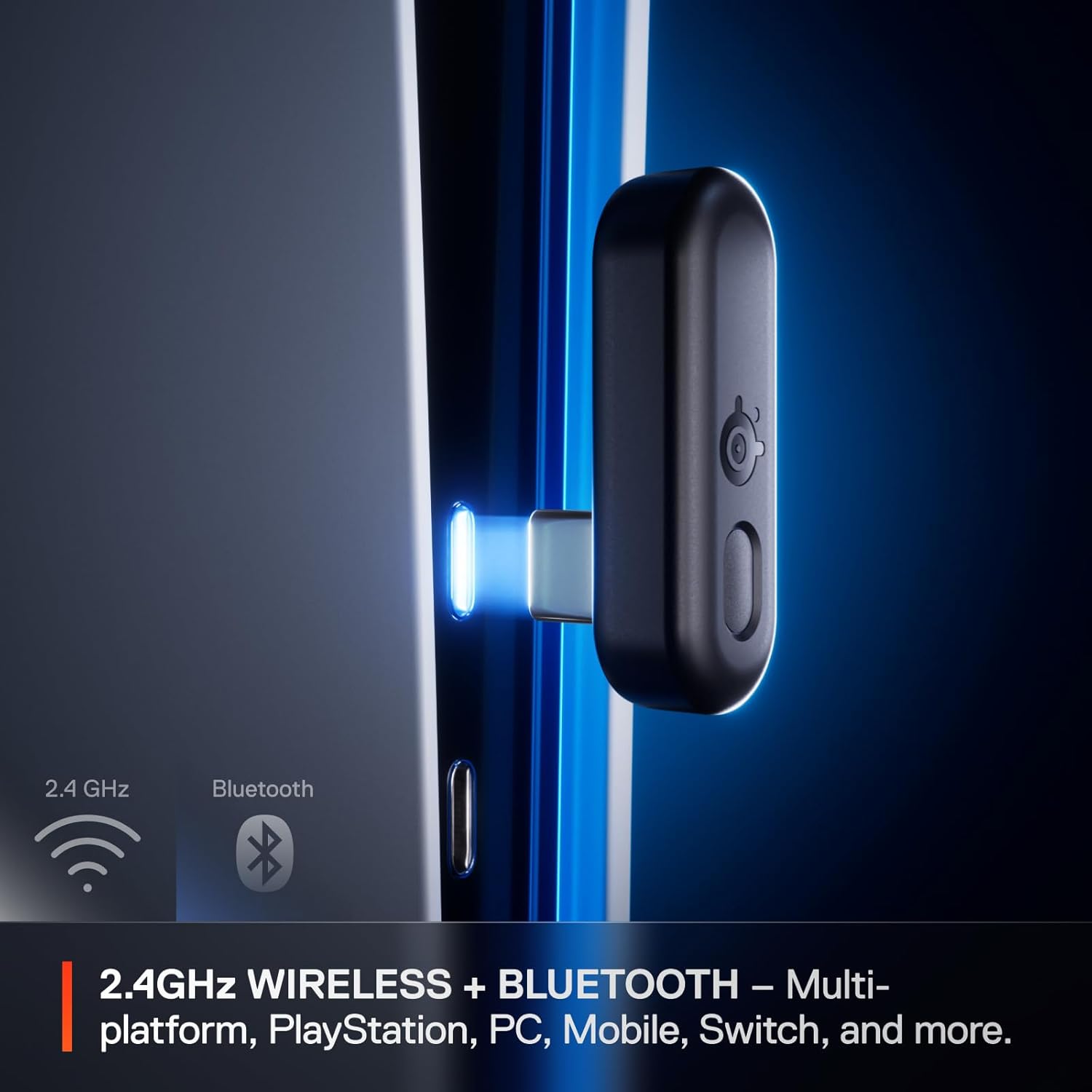 STEELSERIES ARCTIS GAMEBUDS WIRELESS NOISE CANCELLING GAMING EARBUDS FOR PS5 WHITE 61682 - Image 5