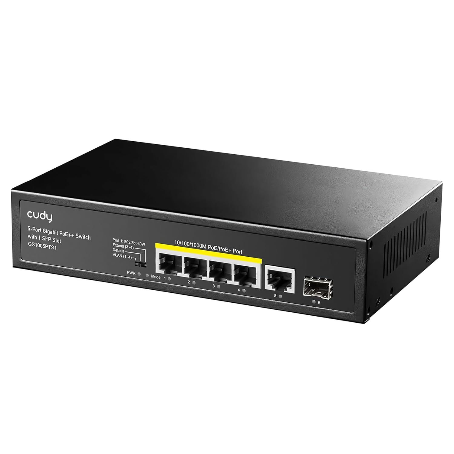 CUDY GS1005P 5 PORT GIGABIT ETHERNET UNMANAGED POE+ SWITCH GS1005P - Image 5