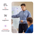 PLAUD NOTEPIN AI VOICE RECORDER COSMIC GRAY - Image 4