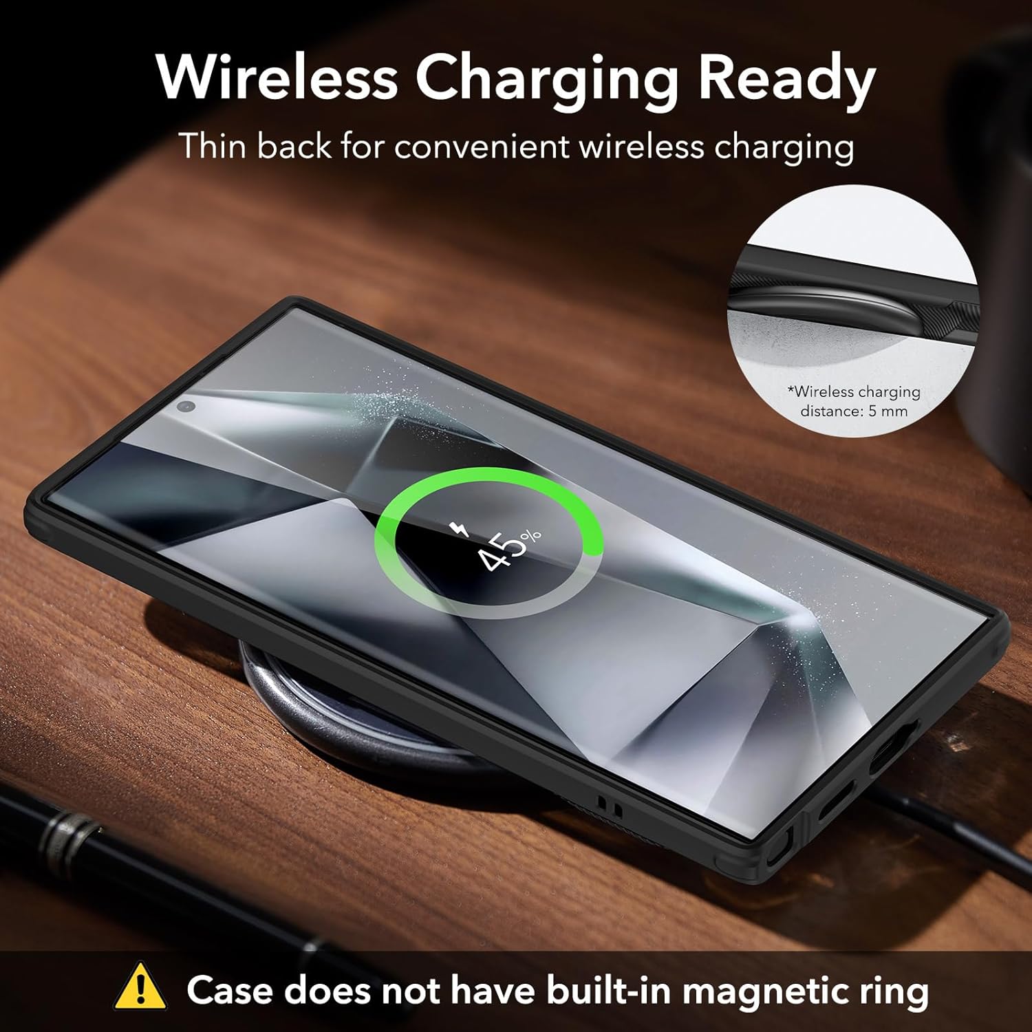 ESR BOOST KICKSTAND SAMSUNG S24 ULTRA CASE BLACK - Image 8