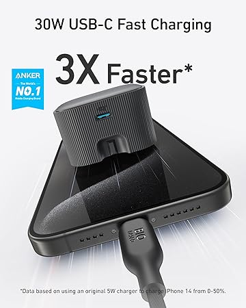 ANKER NANO 45W USB-C CHARGER BLACK A2692K11 - Image 7